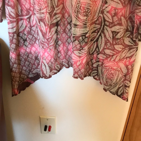 Glima Pink and Brown Tunic - Picture 4 of 8